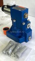 DBW20B2-5X/100CW110-50N9K4 - Предохранительный клапан Ду25 с давлением настройки до 100 бар, управление - X и Y - внутренние с разгрузкой B = открыт с электроуправлением W110