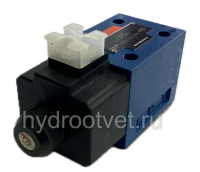 4WE10EB31/CW110-50N9K4 - Гидрораспределитель золотниковый Ду 10 с электроуправлением W110, схема EB (44-2), возврат - пружинный