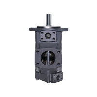 3525V25A14-11** - Пластинчатый нерегулируемый двухпоточный насос серии 3525V с рабочим объемом 81+43см3