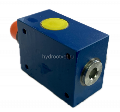 DBDS15G1X/25 - Предохранительный клапан прямого управления Ду15, давление регулировки до 25 бар, тип монтажа - резьбовой, элемент регулировки S = винт